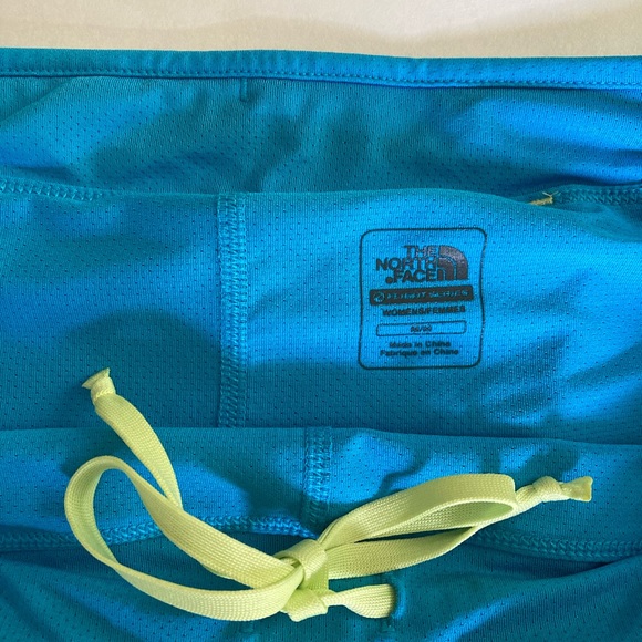 The North Face skort set skirt/shorts & racerback tank top running tennis blue M - Picture 11 of 16